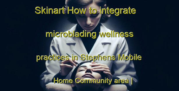 Skinart How to integrate microblading wellness practices in Stephens Mobile Home Community area | MicrobladingTraining | MicrobladingClasses | SkinartTraining-United States